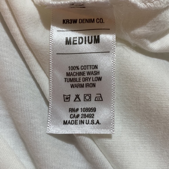 Mens KR3W tee - Picture 3 of 3